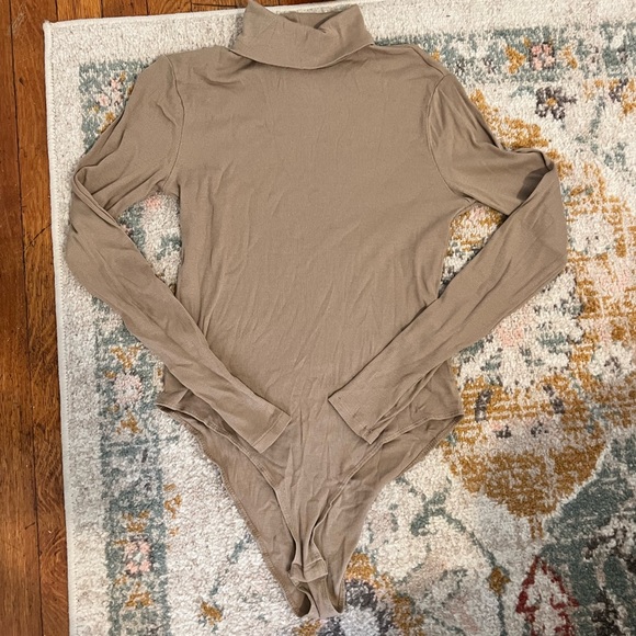 H&M Tops Hm Turtleneck Bodysuit Poshmark